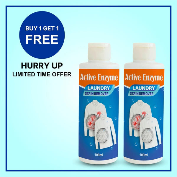 Active Enzyme Laundry Stain Remover ( Buy1 Get1 Free )