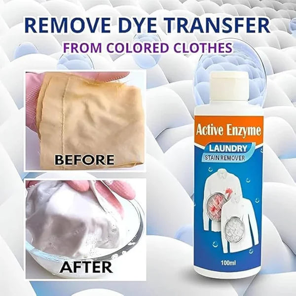 Active Enzyme Laundry Stain Remover ( Buy1 Get1 Free )